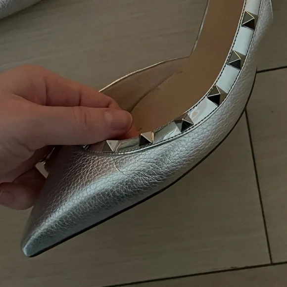 Valentino rockstud kitten heel d’orsay size 41.5 - worn handful of times - Picture 4 of 5